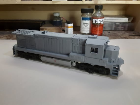 HO Scale GE B23-7R (super-7) Locomotive Shell - Etsy