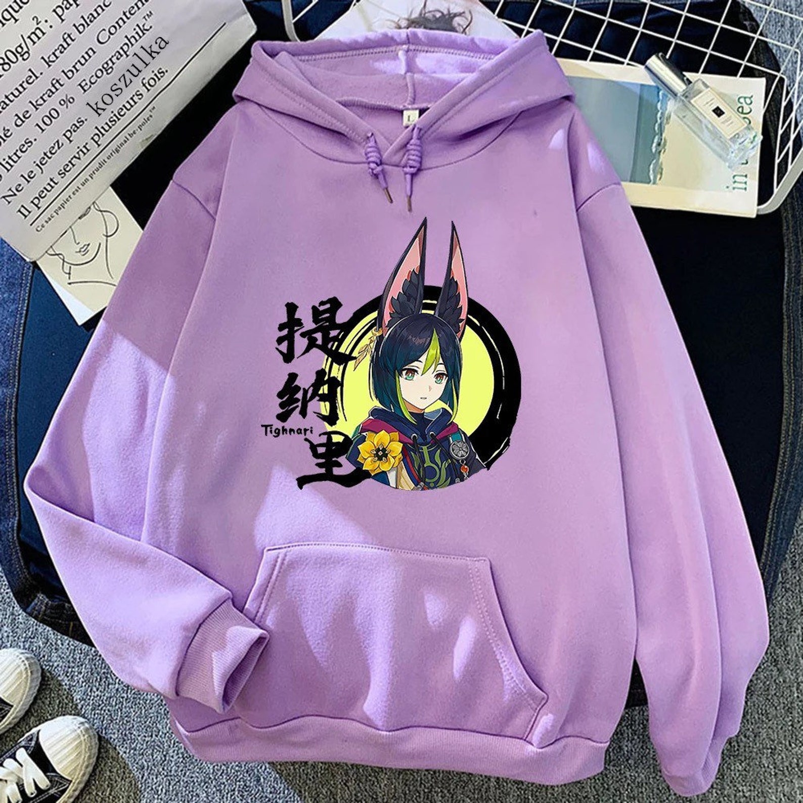Tighnari Genshin Impact Hoodie Meme Anime Sweatshirt Xiao - Etsy