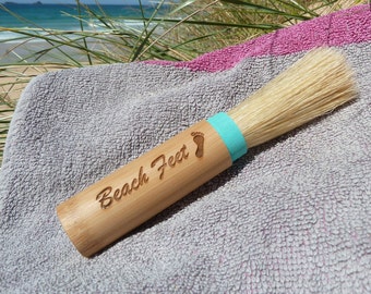 Beach feet | Beach brush sand remover. The must have beach accessory for the sandy beach