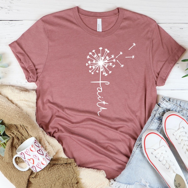 Faith, Dandelion, SVG & PNG file, digital download, spiritual, flower