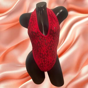 Exotic Dancewear Fishnet Bodysuit Lingerie