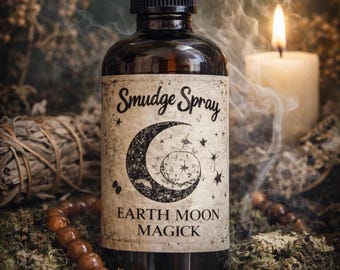 Tiger's Eye Infused Smudge Spray, Cleansing Room Spray