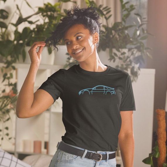 Nissan 300zx Short-Sleeve Unisex T-Shirt, 300zx Silhouette T-shirt, Customizable, Gift Idea, Car guy Tee, Car Girl Shirt