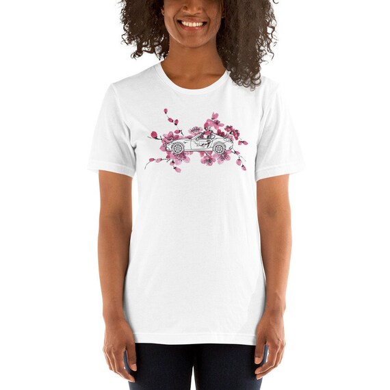 Miata Cherry Blossom Unisex t-shirt