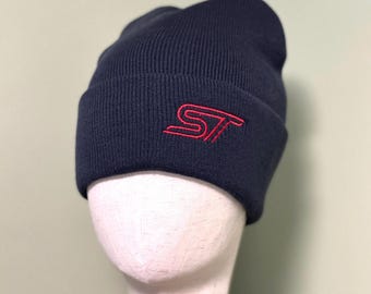 Bestickte Ford ST Strickmütze, Car Enthusiast Hat