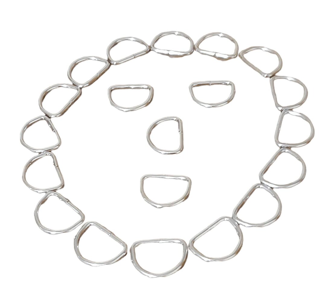 20mm D Ring Non Welded Strap Ring Dog Collar Ring Dee Ring for Etsy