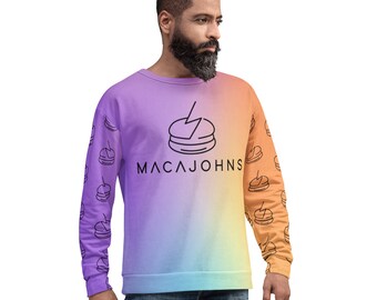 Macajohns All Over Print Unisex Sweatshirt