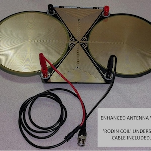 Avancerad stor skalärantenn med kabel
