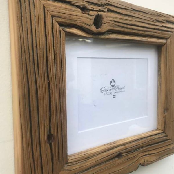 Reclaimed Wood Frame Etsy
