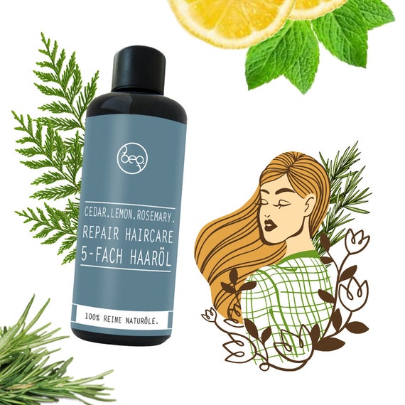 Bepure Vegan Hair Oil Repair 5 Vegetable Oils Natural Hair Etsy