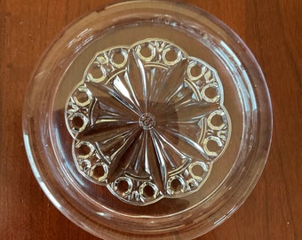 Baccarat Crystal Rosace Wine Bottle Coaster