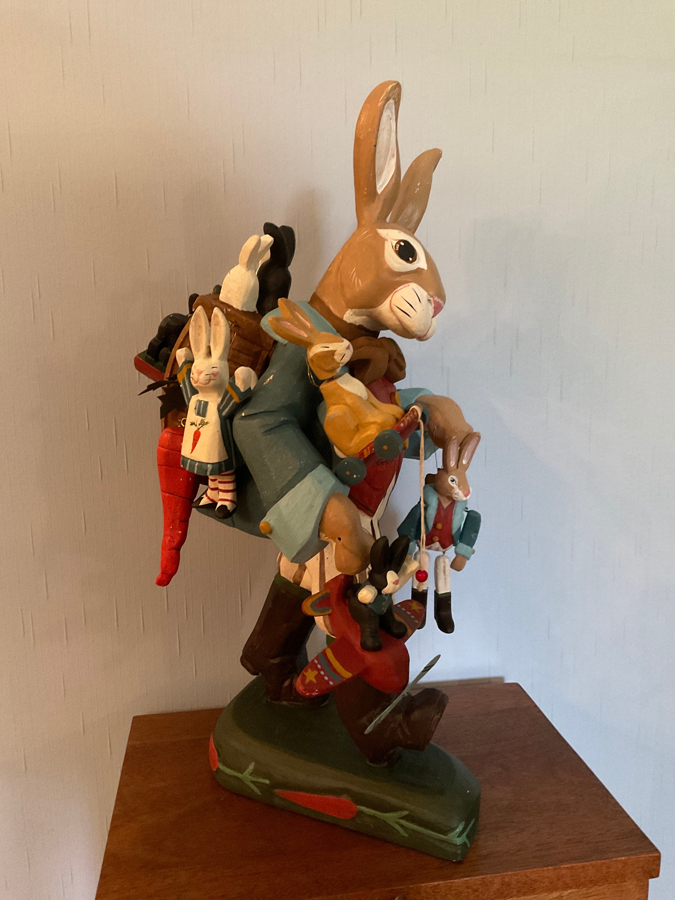 Huge, Rare House of Hatten Denise Calla Rabbit Centerpiece 21” Tall - Etsy