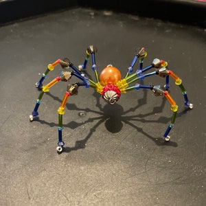 Pride Beaded Spider