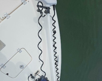 Minn Kota-kabelbeschermer voor trollingmotor: draadbeschermer transducer