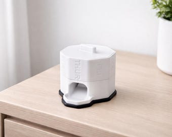 7-Day Rotating Pill Dispenser | Modern Weekly Medication Organizer