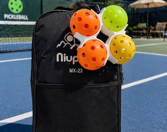 Pickleball balhouderclip met karabijnhaak | Geschikt voor 1-4 ballen, uitrustingsorganizer