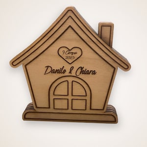 Casa Porta Soldi -Porta Soldi REGALO SPOSI - Regalo Sposi - Busta Per Matrimonio - Regalo Originale Matrimonio - Busta Matrimonio