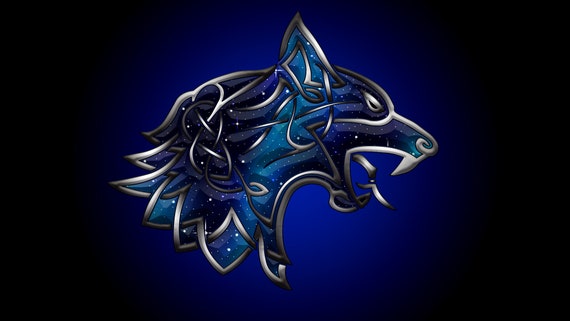 Celtic Wolf Wallpaper Galaxy Bundle Svg Dxf Png Jpg 