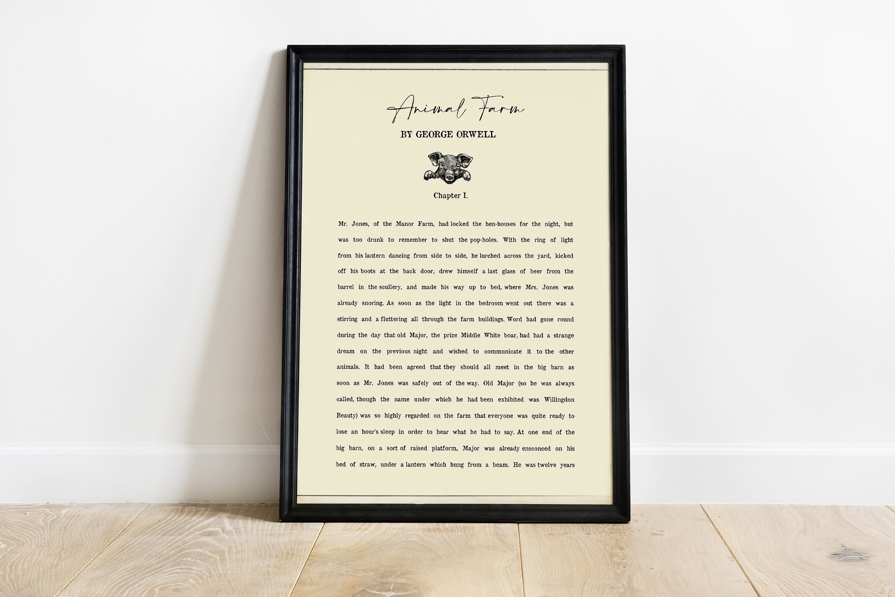 Animal Farm George Orwell Quotes Literary Gift Literature - Etsy Animal Farm George Orwell Quotes Literary Gift Literature - Etsy