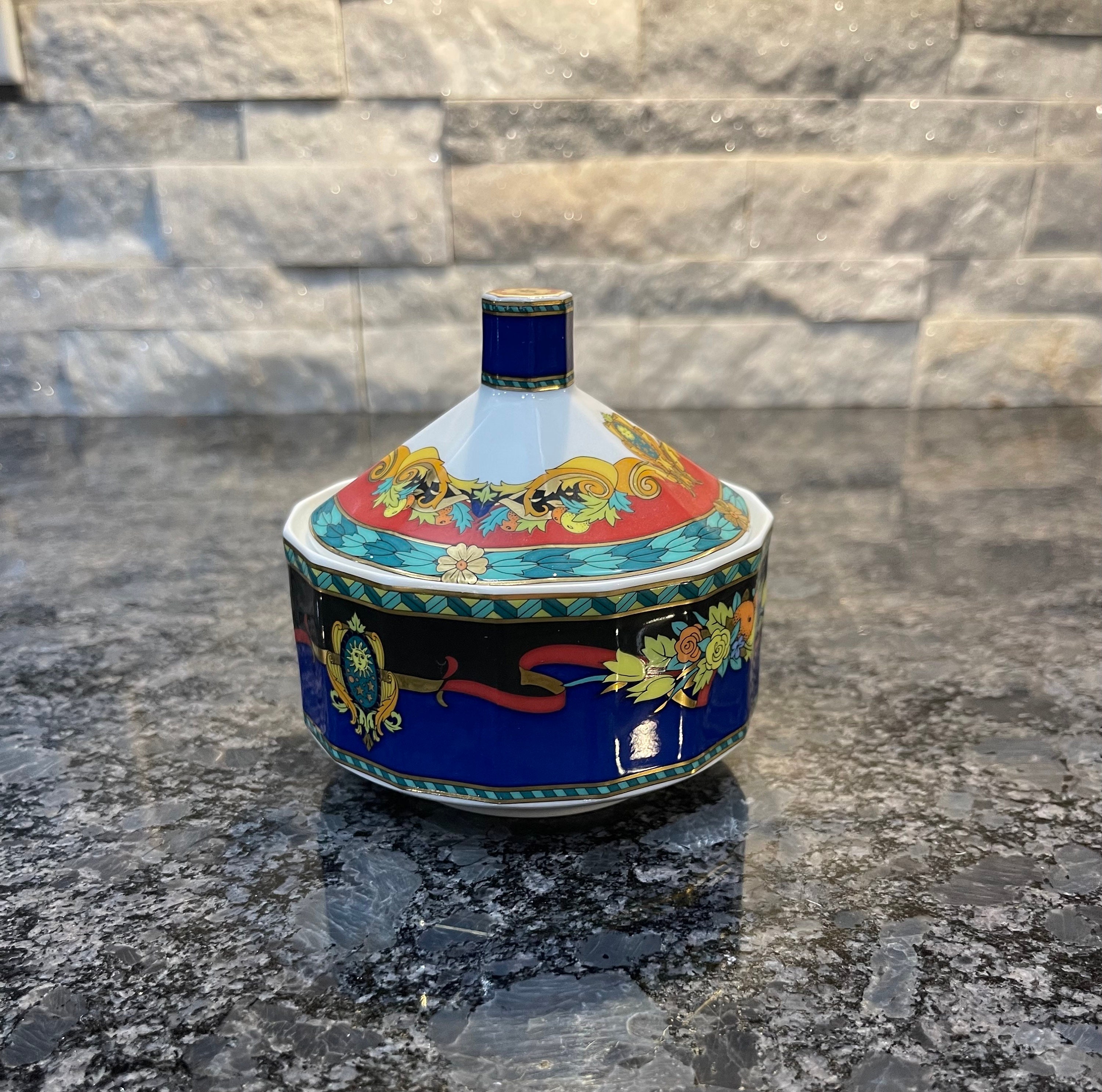 A Rosenthal Versace 'Le Roi Soleil' Pattern Part Dinner and