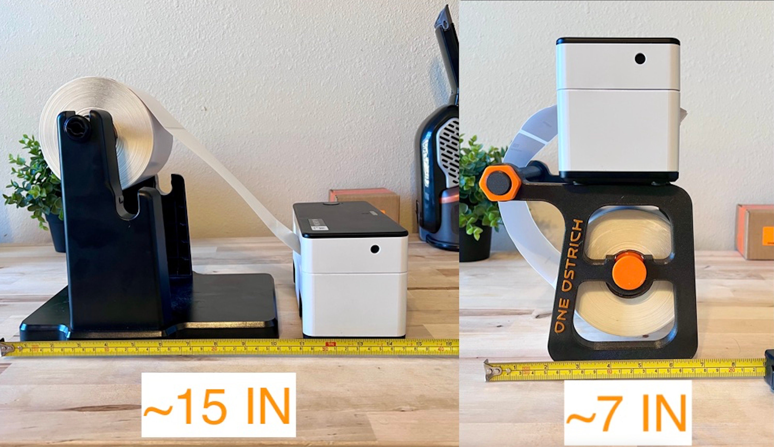 Thermal Printer Stand Custom Colors Works With ROLLO & Etsy UK