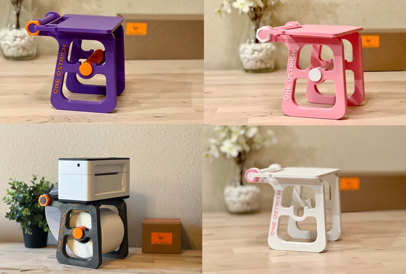 Thermal Printer Stand Custom Colors Works With ROLLO & Etsy