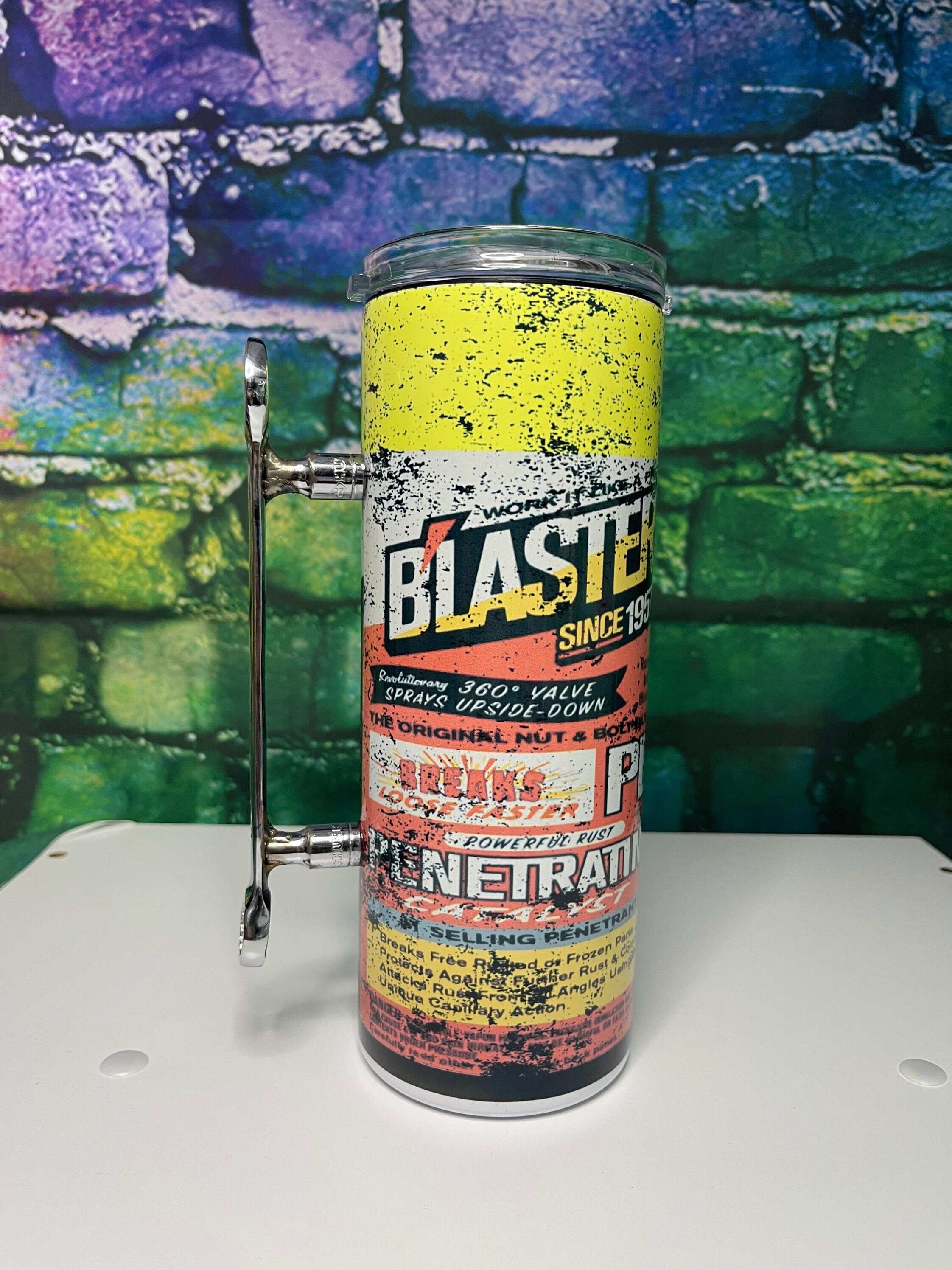 Wrench Handle Tumbler Etsy