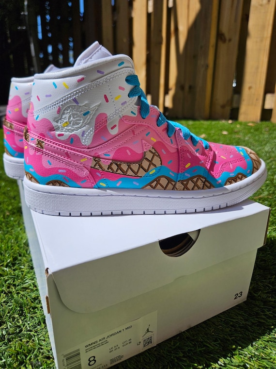 air jordan 1 mid ice cream