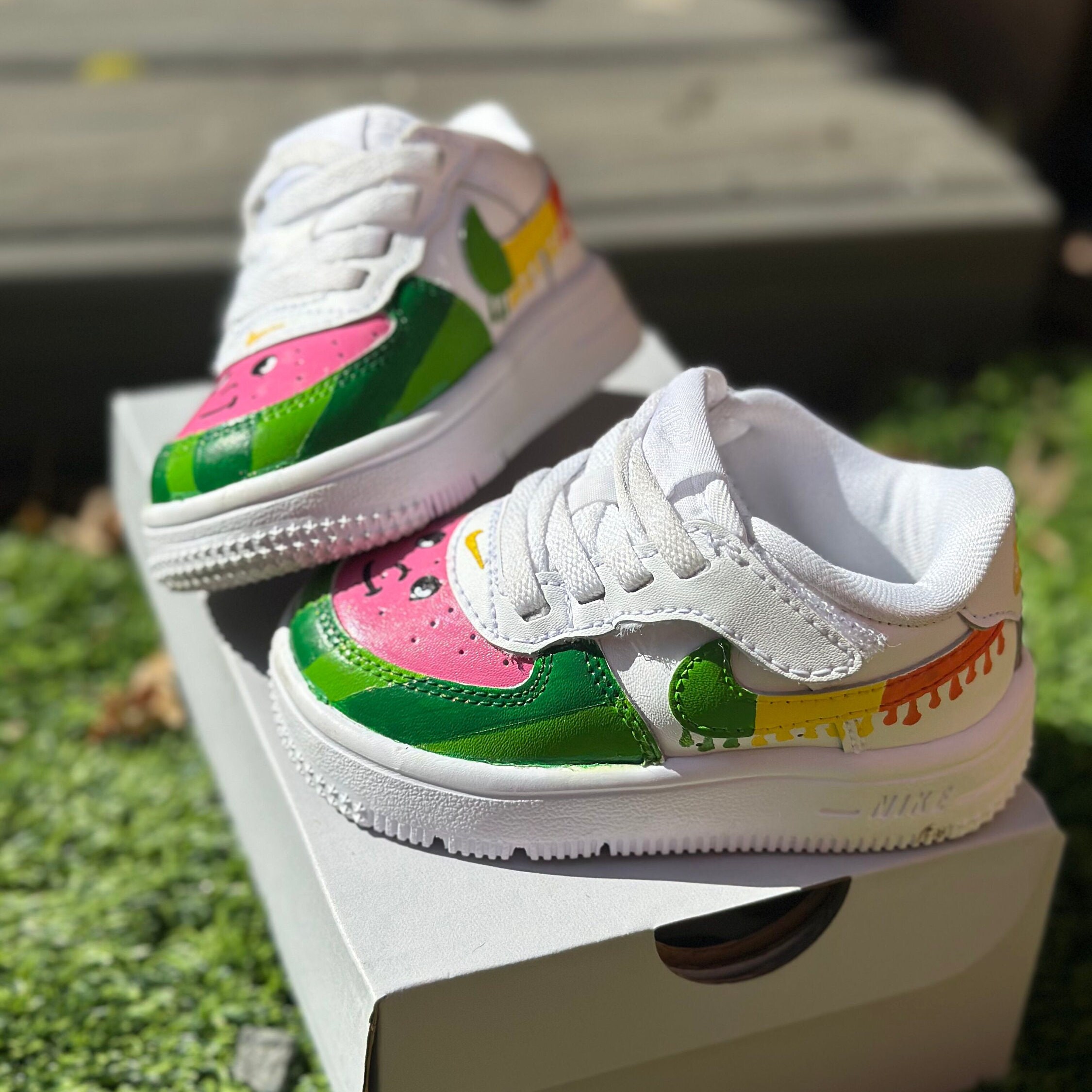 custom air force 1 cocomelon