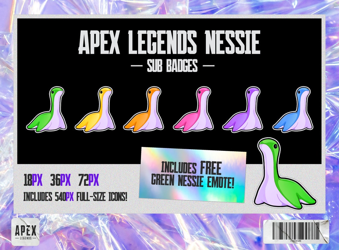 ApexLegends ネッシー 紫＆緑 APEXストア未開封 新品 4体 APEX LEGENDS