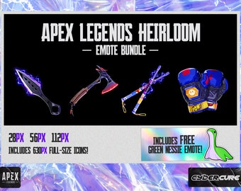 Heirloom Apex Legends Emote and Icon Bundle for Twitch, Discord, and YouTube