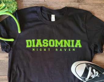 Diasomnia Shirt, Twisted Wonderland Shirt, Disney Twisted Wonderland Shirt, Twst Shirt, Twisted Wonderland Gift