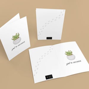 Jack Howl Greeting Card, Twisted Wonderland Card, Disney Twisted Wonderland Card, Twst Card, Twisted Wonderland Gift