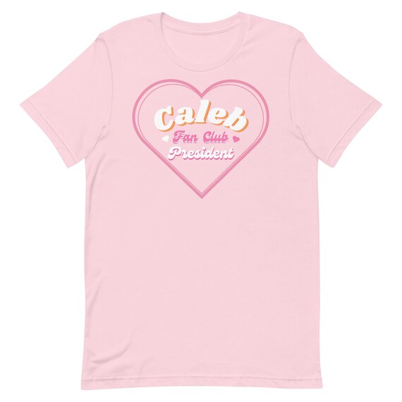 Caleb Fan Club President Love and Deepspace T-Shirt, Otome Game Aesthetic Tee, Mobile Gamer Gift