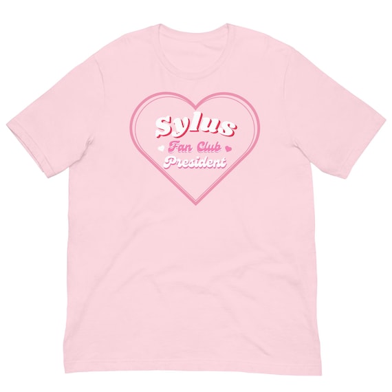 Sylus Fan Club President Love and Deepspace T-Shirt, Otome Game Aesthetic Tee, Mobile Gamer Gift