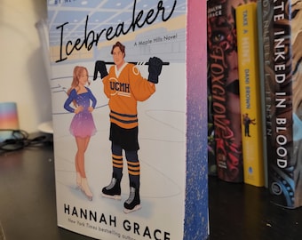 Icebreaker | Wildfire | Sprayed Edge Books | Hannah Grace | Paperback | Custom Made