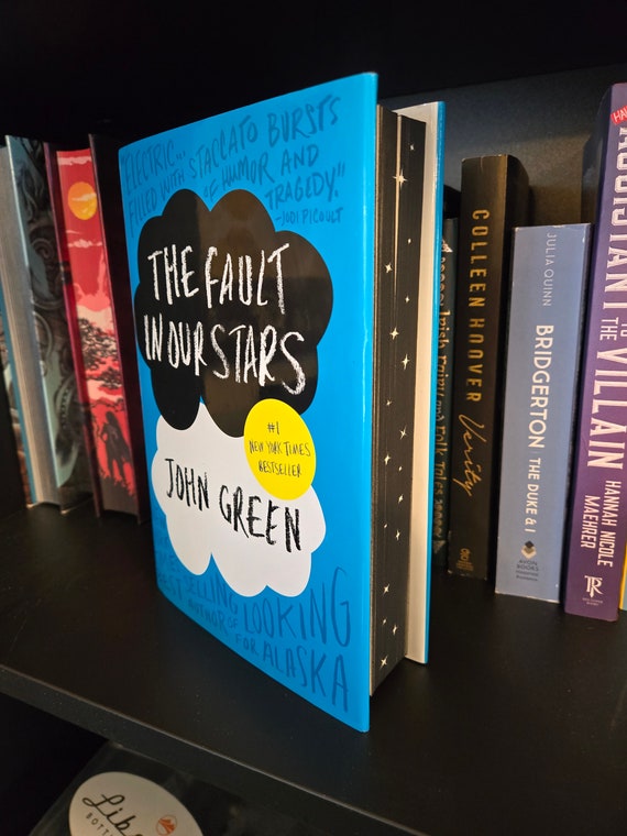 The Fault in Our Stars L John Green L Sprayed Edges L Hand Painted