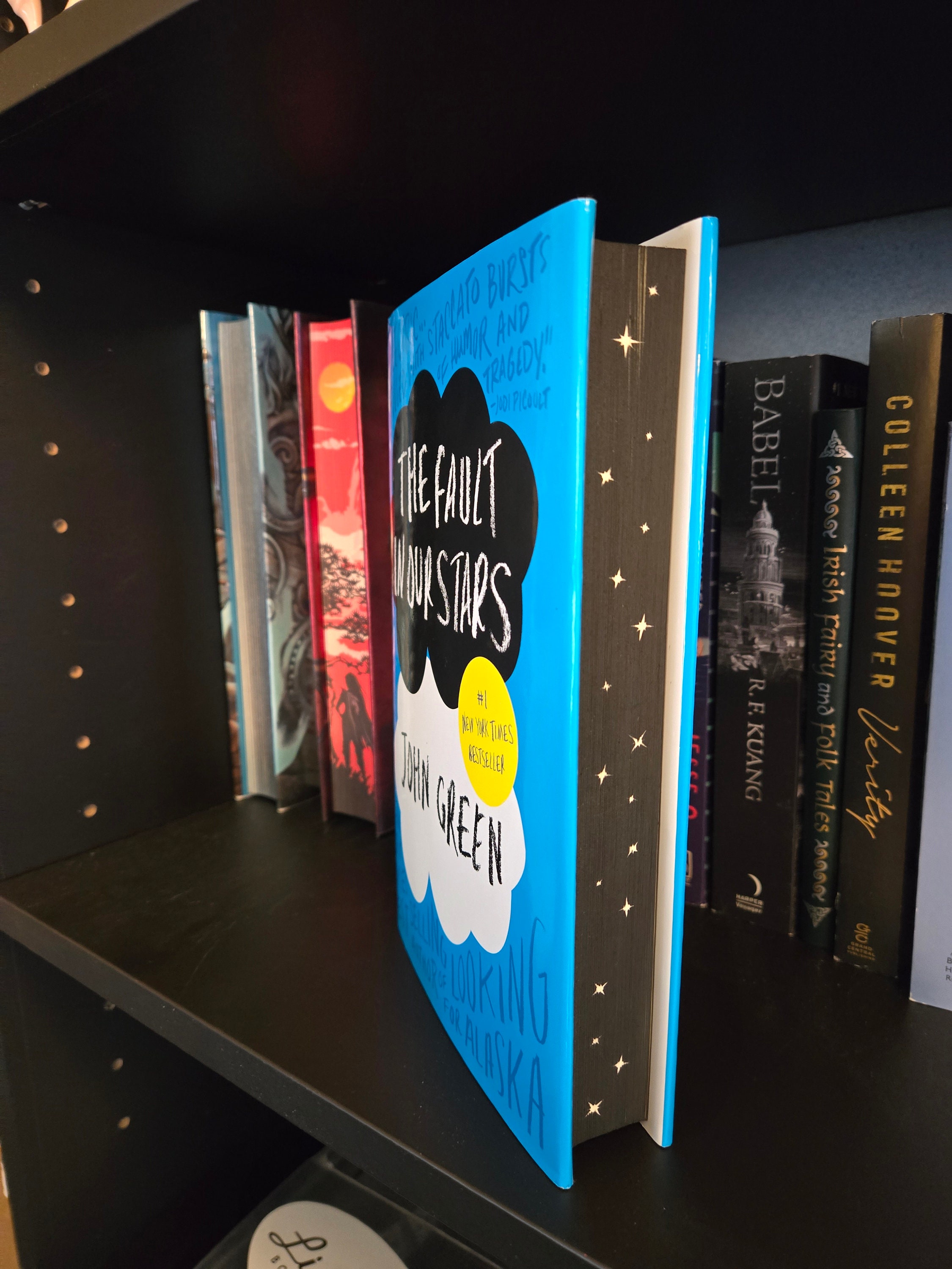 The Fault in Our Stars L John Green L Sprayed Edges L Hand Painted