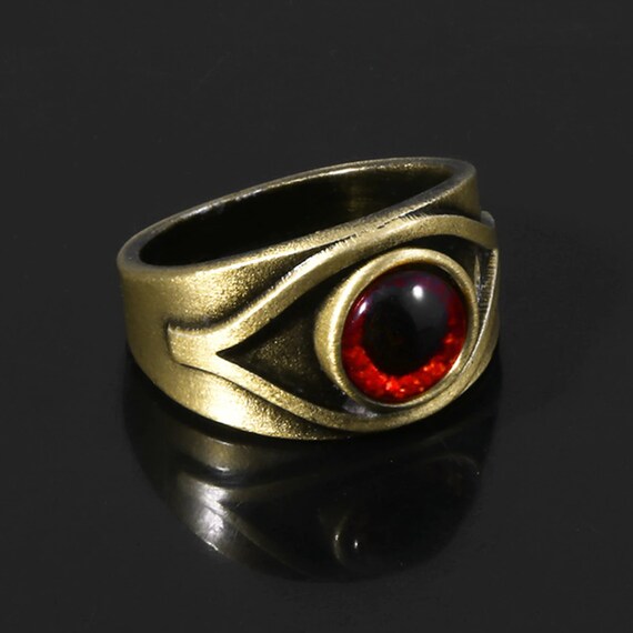 Red evil 2024 eye ring