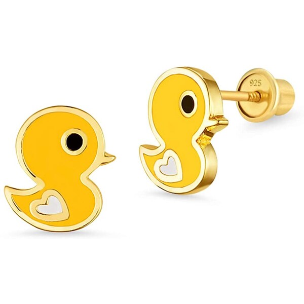 Rubber Duck Earrings - Etsy