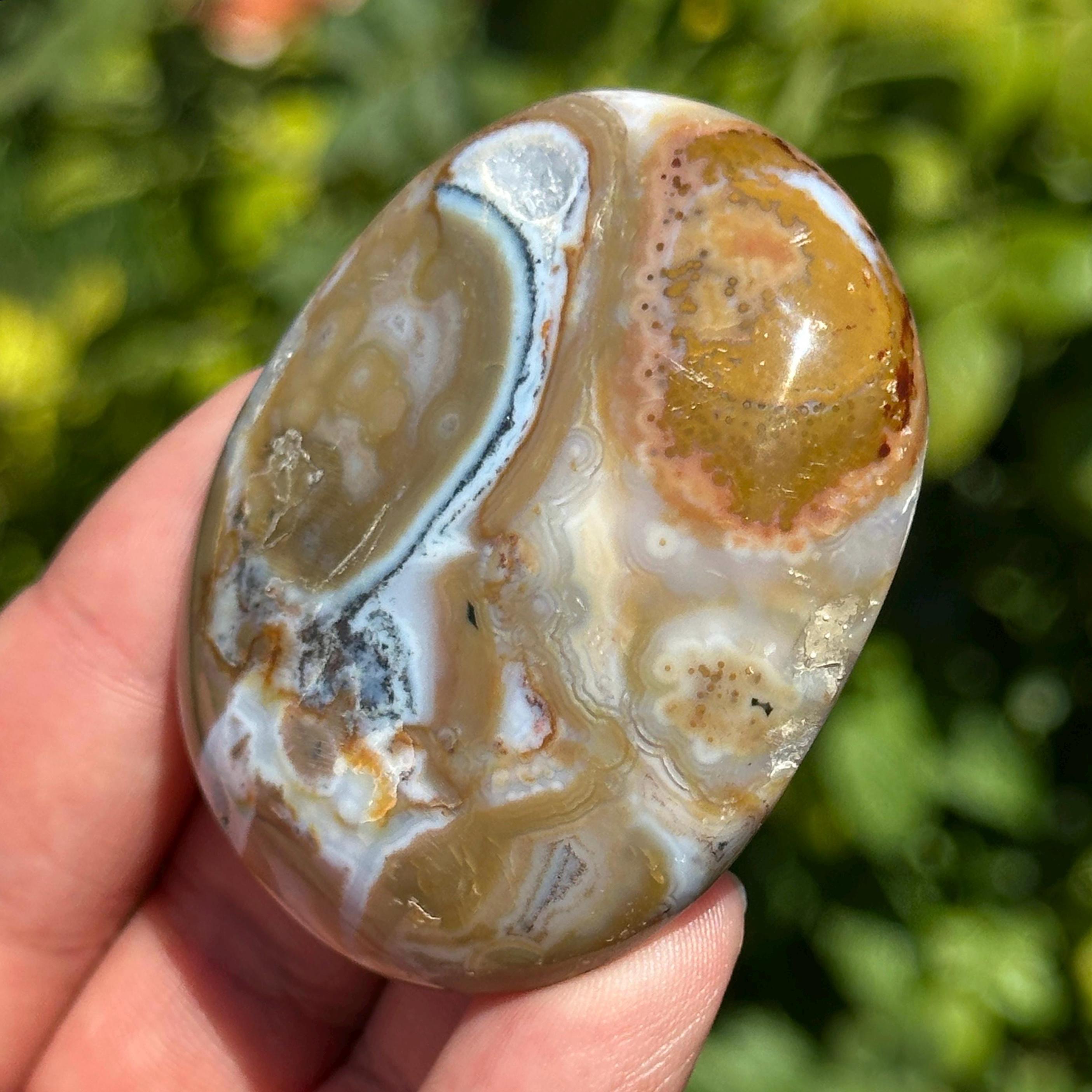 8th Vein Pink Ocean Jasper - Etsy