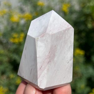Unicorn Jasper Pastel Purple Tower Polished Crystal Point India Rare 2.4”