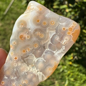 May include: A set of three ceramic mugs with a speckled, matte finish. The mugs are in shades of cream, light brown, and dark brown. Each mug has a simple, minimalist design and a rounded handle.