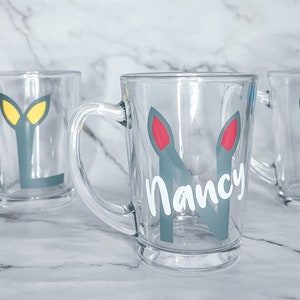 Family Easter bunny Initial & Name Mugs, personalised easter mug, Kids easter gift, kids easter mug, bunny mug, personalised easter gift