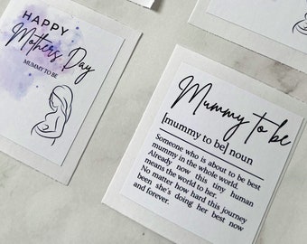 Mummy to be definition label, Mummy to be personalised gift, Mummy to be mothers day gift, mummy to be candle sticker, baby shower sticker