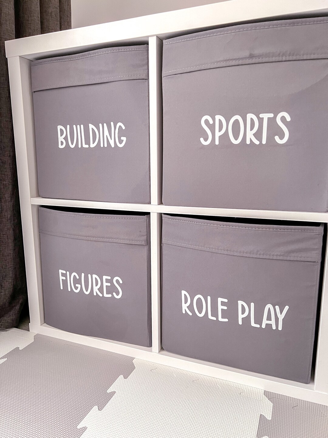 Toys Storage Labels for Ikea Kallax Drona Trofast Storage Etsy