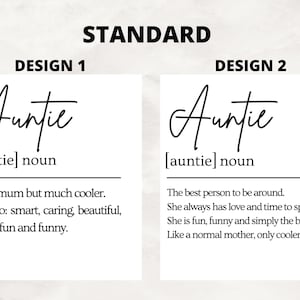 Auntie candle label, personalised auntie gifts, aunty definition, auntie christmas gift, auntie birthday gift, auntie definition sticker