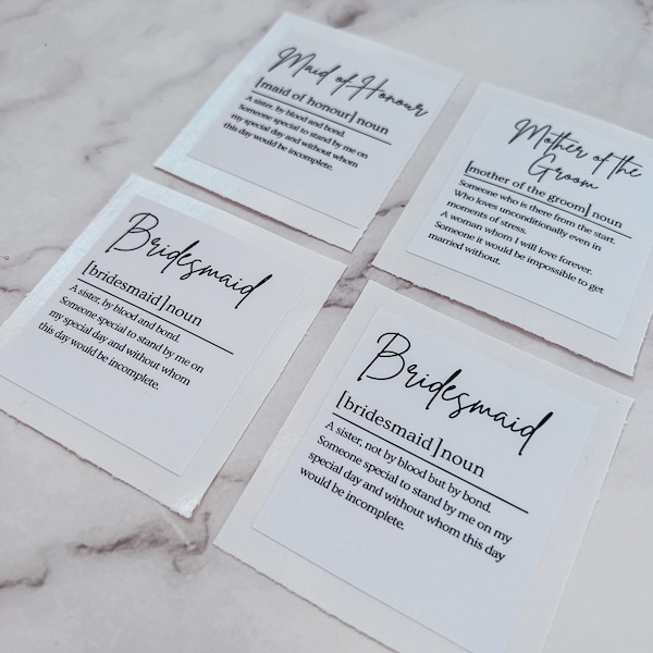 Bridesmaid candle label stickers, Bridesmaids proposal gift, bride favours, gift box label, personalised bridesmaids label, Maid of honour