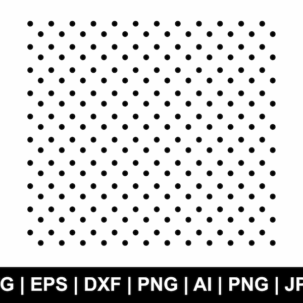 Polka Dot Pattern Svg. Polkadots Svg, Dot Pattern Svg, Animal Polkadot Svg, Dot Svg, Pattern Png, Clipart, Svg Cut Files Cricut,Silhouette