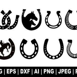 Hoefijzers Svg, hoofd van het paard Svg, paard schoen Svg, paard Svg, westerse Svg, Cowboy Svg, hoefijzers Clipart, Svg gesneden bestanden Cricut silhouet